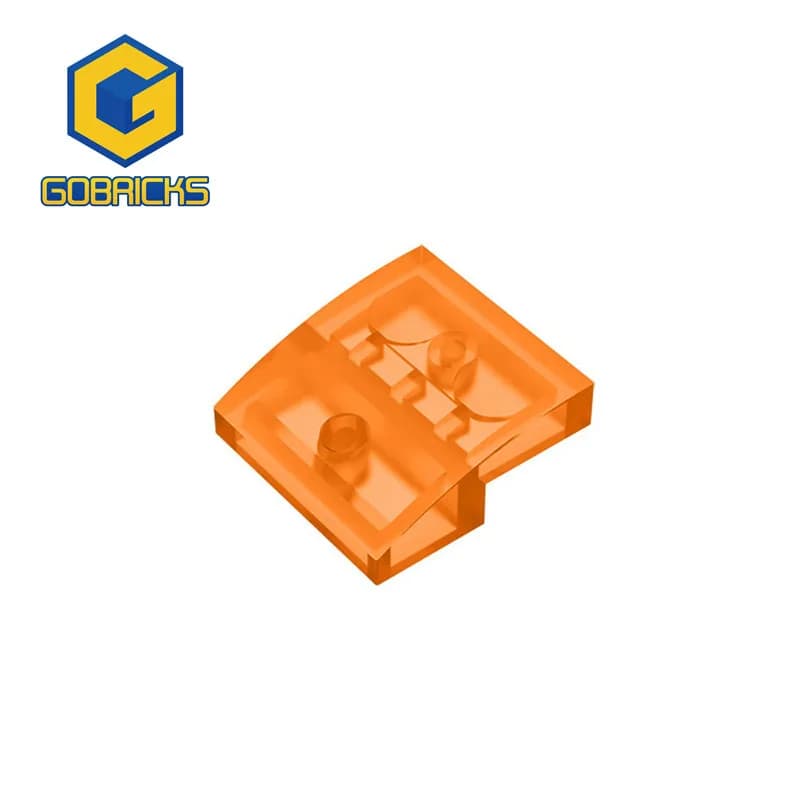 مكعبات بناء جو موك لتجميع الجسيمات 15068 78565 منحدر منحني 2x2x2/3 أجزاء DIY طوب تعليمي تكنولوجيا اللعب