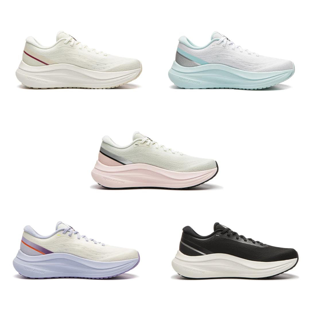 Li-Ning Women's YUEYING 6 Optimized Cushion Running Shoes with Wide Toe Box TEMPO BOUNSE Stable Support LiNing Sneakers ARHW018 - 2