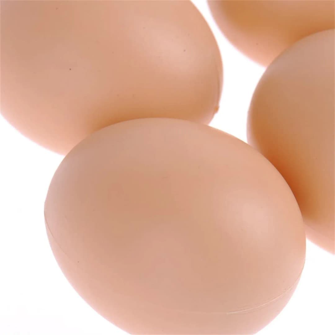 بيض بلاستيكي، بيت للدجاج، بيض مزيف صغير، إمدادات للمزرعة، إكسسوارات للأقفاص، دليل لبناء عش الدجاج - 4