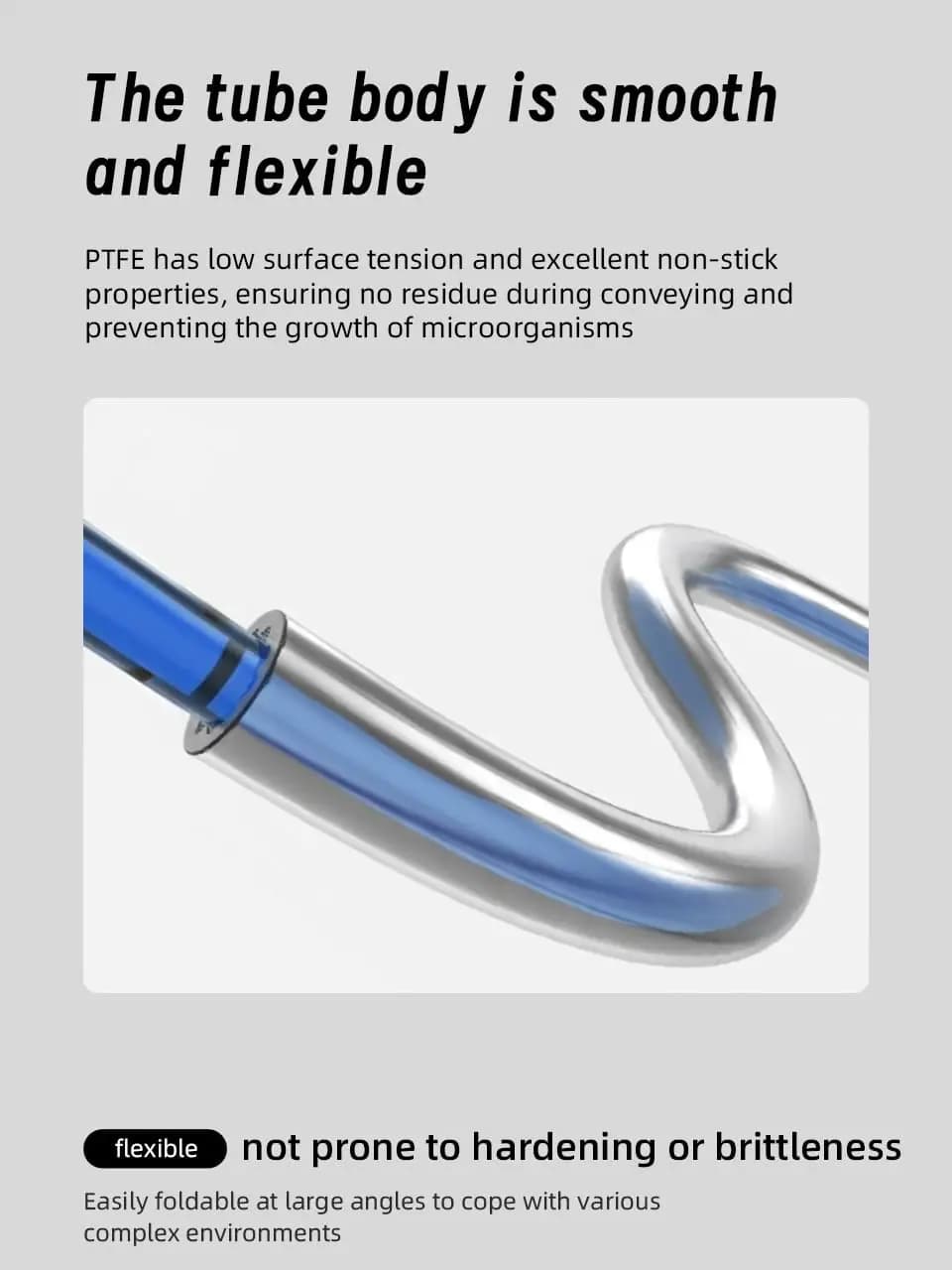 أنبوب تفلون PTFE على شكل نجمة من Creality بطول 1 متر/2 متر/5 متر، تصميم قناة داخلية منخفضة المقاومة بألوان متعددة - 6