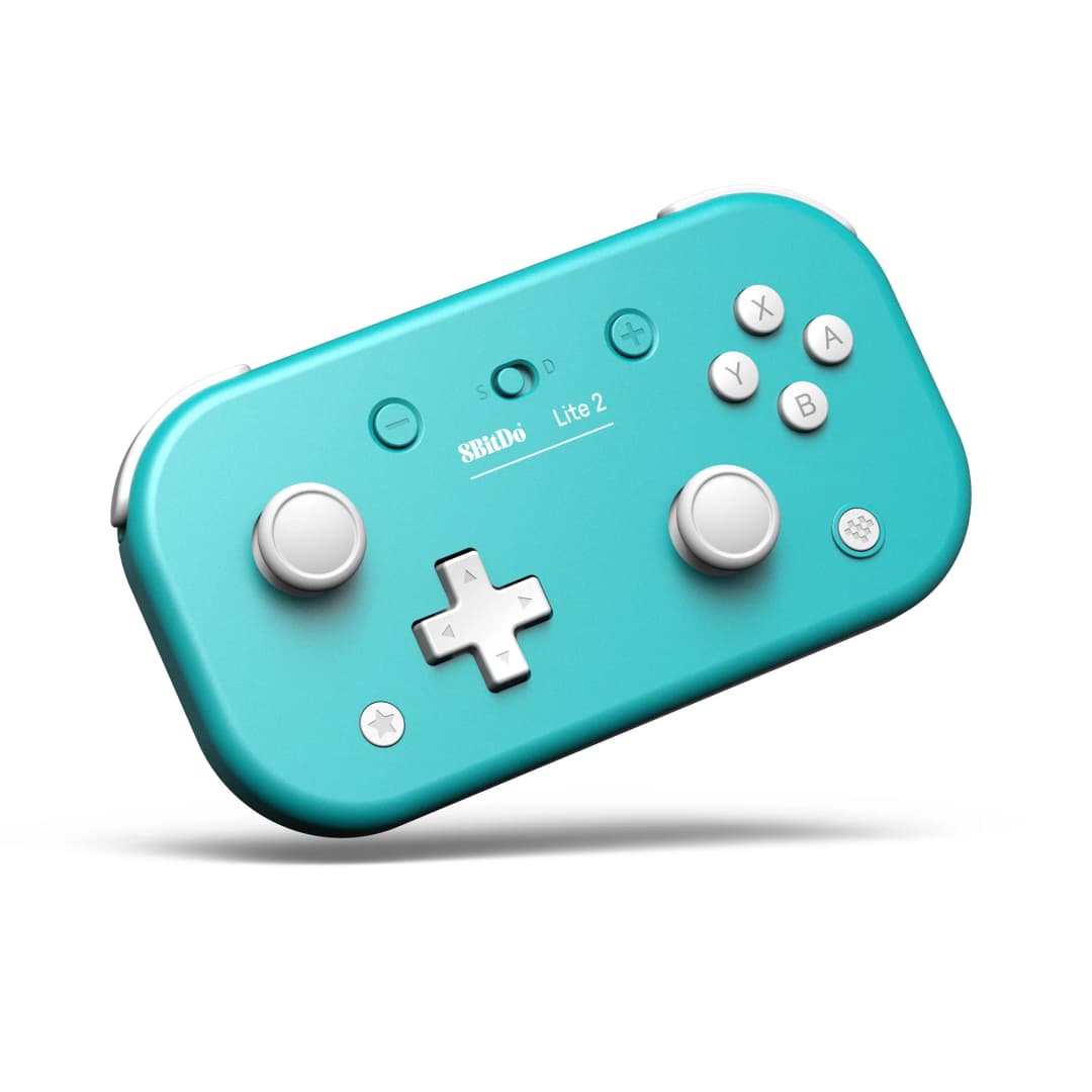 وحدة تحكم ألعاب بلوتوث لاسلكية 8BitDo Lite 2 مع عصا تحكم وذراع تحكم اهتزازي لنينتندو سويتش لايت وأندرويد وراسبيري باي - 2
