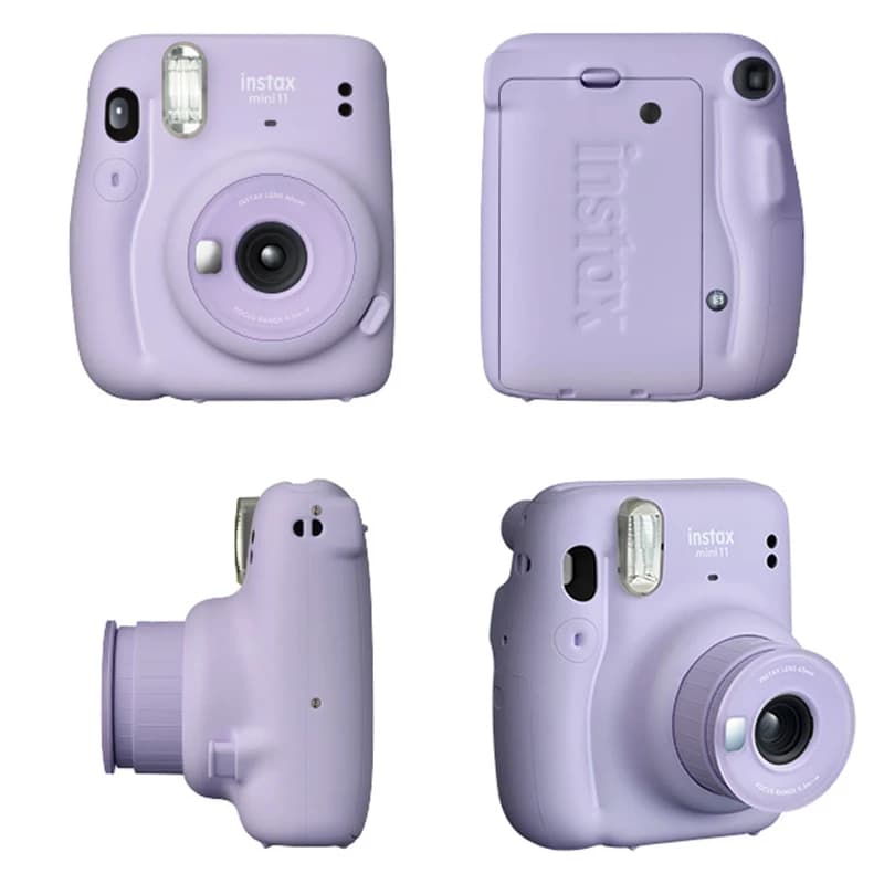 Original Fujifilm Instax Mini 11 Mini 12 SE Instant Camera Single Machine 20 Sheets Mini Film Paper Camera Strap Bag Accessories - 4