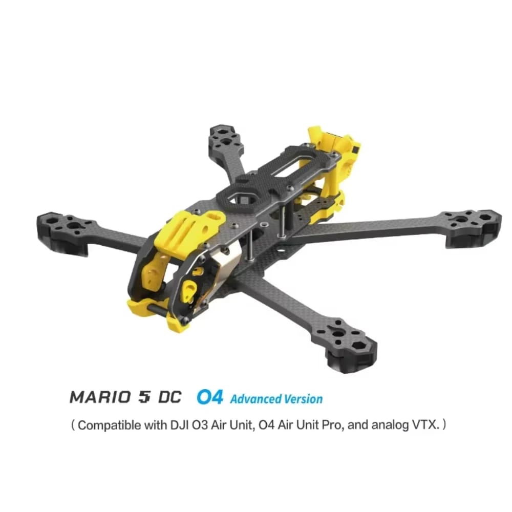 SpeedyBee Mario 5 O4 Frame Kit DC / XH Version with Carbon Fiber Plate FPV Freestyle RC Racing Drone - 3