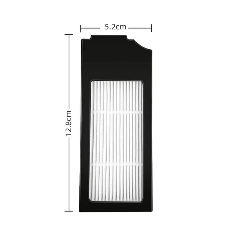 إكسسوارات مكنسة روبوتية من ايكوفاكس ديبوت X1 / T10 OMNI / TURBO قطع غيار مكنسة كهربائية ممسحة كيس غبار فلتر هيبا فرشاة جانبية رئيسية صندوق غبار - 3