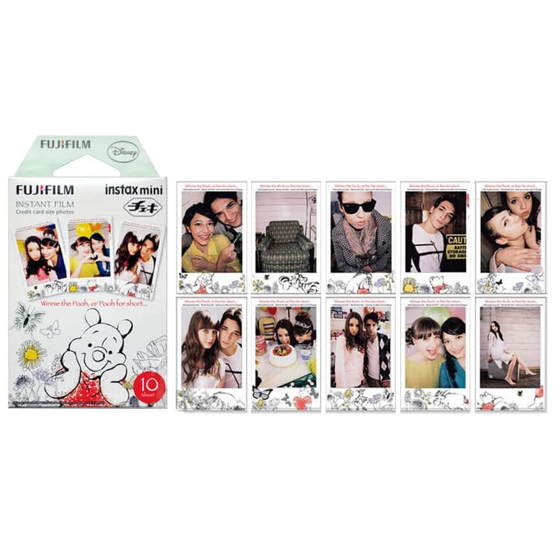 فيلم Fujifilm Instax Mini 10-30 ورقة أفلام وينني الجديدة ورق صور لكاميرا Fujifilm الفورية Mini 12 9 11 8 Link EVO SP-2 - 3