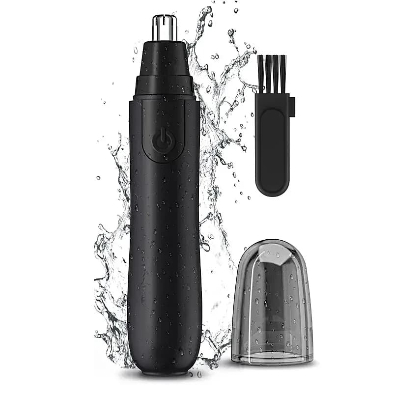 Electric Nose Hair Trimmer Implement Shaver Clipper Men Women Ear Neck Eyebrow Trimmer Shaver Man Clean Trimer Razor Remover Kit - 2