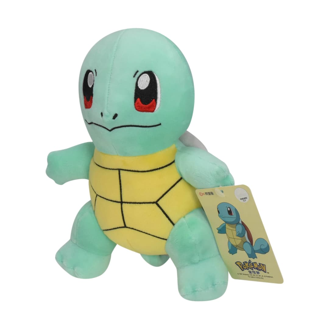 دمية محشوة ناعمة من Squirtle، ألعاب أنمي للأولاد والبنات، هدية عيد ميلاد أو عيد الميلاد، لطيفة وكاواي، مقاس 7.9 بوصة - 4