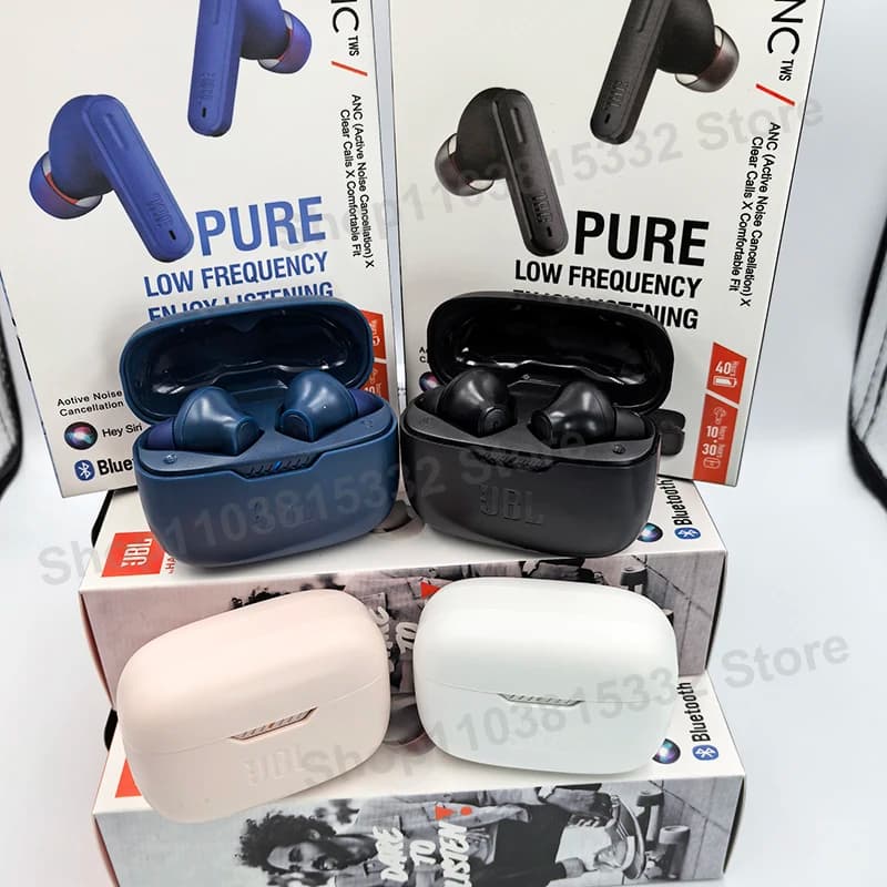 JBL TUNE 230NC TWS Wireless Bluetooth Earphones  In-ear with Stereo Earbuds Mic Sports Wireless Headphones Gaming Earbuds - 4