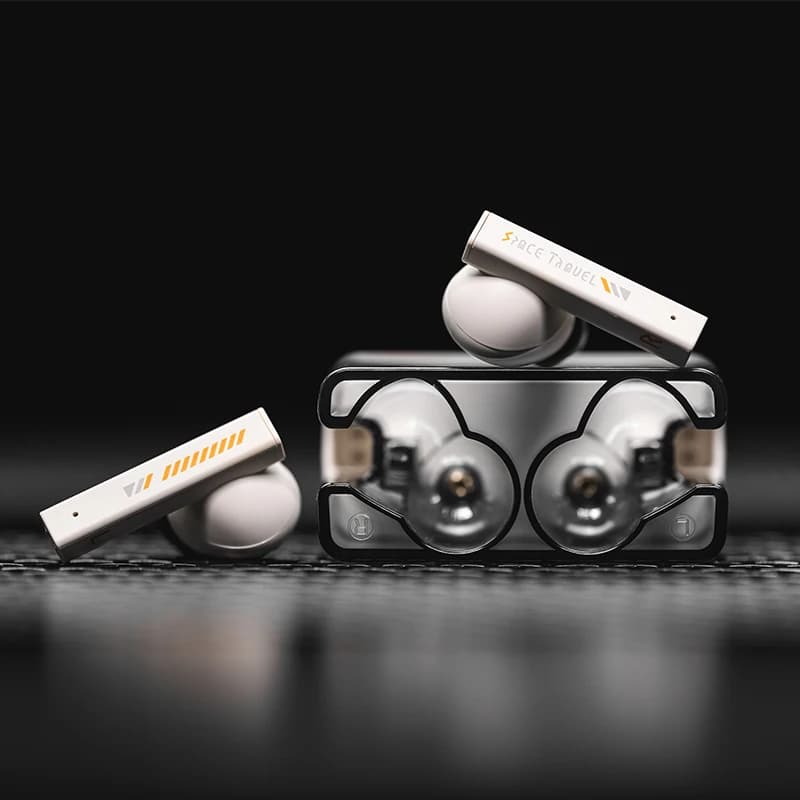 سماعات MOONDROP Space Travel TWS بلوتوث 5.3 مع إلغاء الضوضاء ستيريو لاسلكية حقيقية IEMs - 3