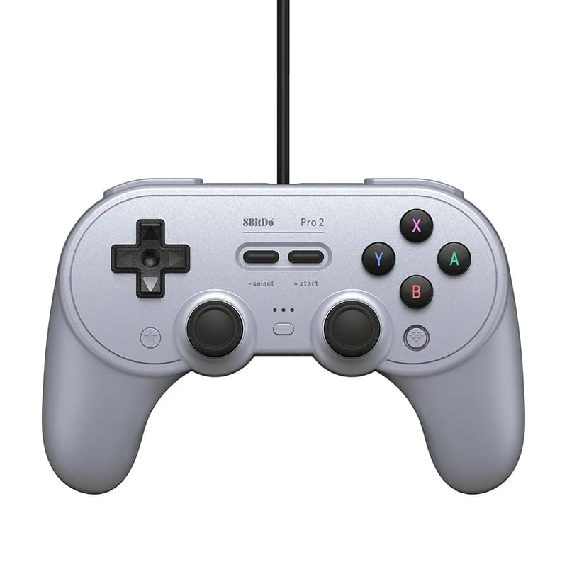 8BitDo Pro 2 يد تحكم سلكية يو اس بي لنينتندو سويتش وويندوز وستيم وراسبيري باي ونس سويتش - 3