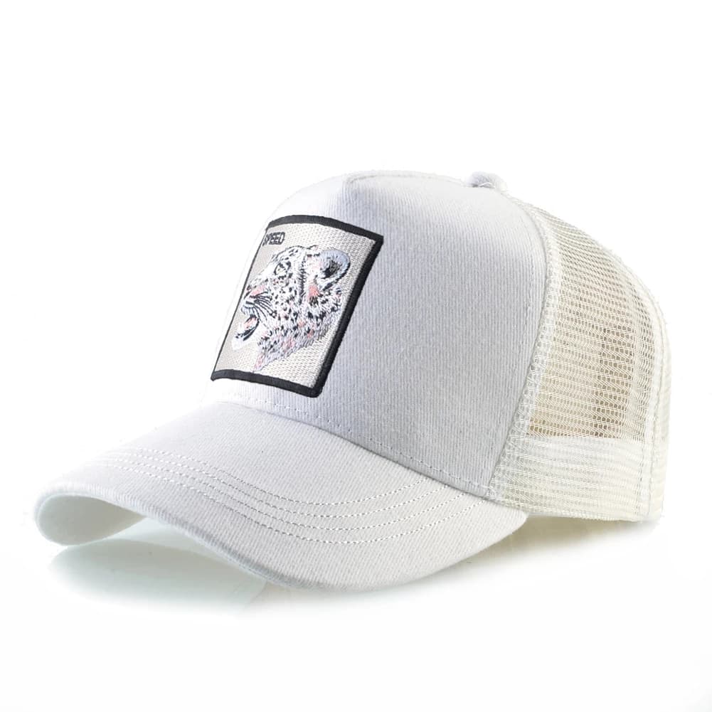 قبعات سائقي الشاحنات الموضة مع التطريز الماعز التصحيح أربعة مواسم قبعة بيسبول Snapback للرجال النساء قبعة بواقٍ للشمس قابل للتعديل - 6