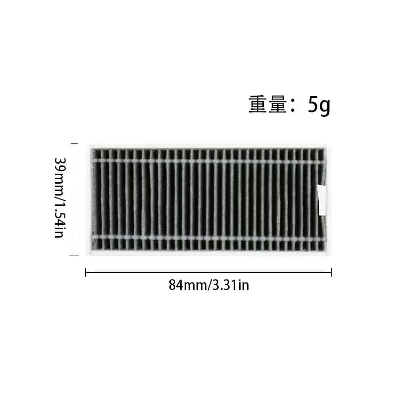 Ecovacs X8 Pro Omni / DEX 56 Robot Vacuum Spare Parts Main Side Brushes Mop Cloths HEPA Filters Dust Bags Accessories - 5