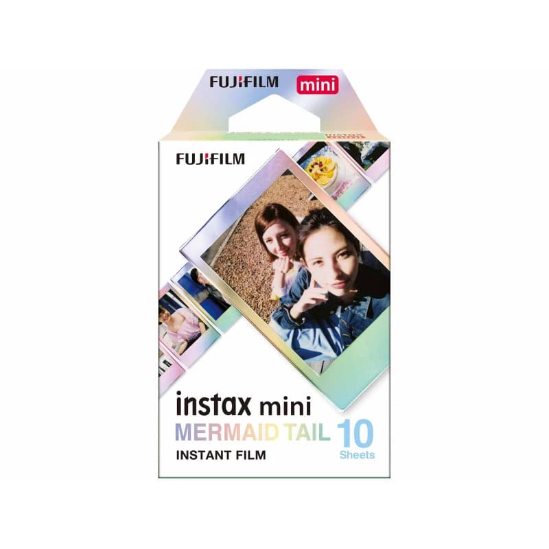 Fujifilm Instax Mini Film Instax Mini 12 MERMAID TAIL Film 10-50 SheetsFor Fuji Mini 11 9 7s 26 70 90 Instant Camera SP-1 SP-2 - 4