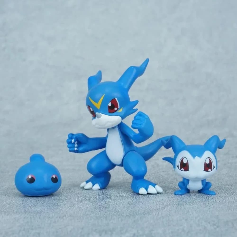 2-6cm Anime Digimon Adventure Figure V-mon Figure Gomamon Action Figures Pvc Collection Model Toys for Children Gifts - 4