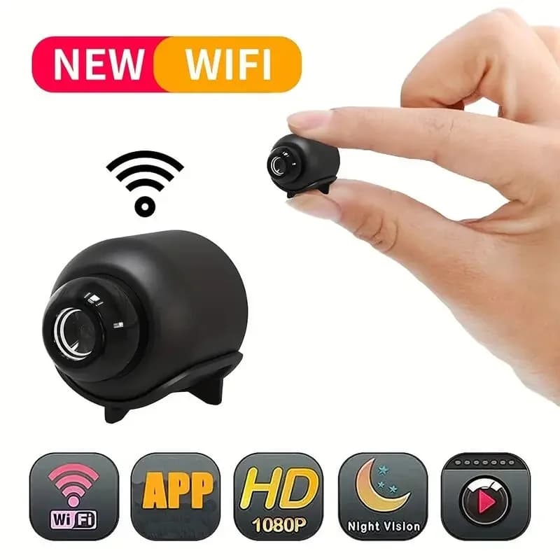كاميرا Mini X5 لاسلكية بدقة 1080P، مراقبة أمنية، رؤية ليلية، كاشف حركة، مسجل فيديو صغير، مراقبة منزلية ذكية