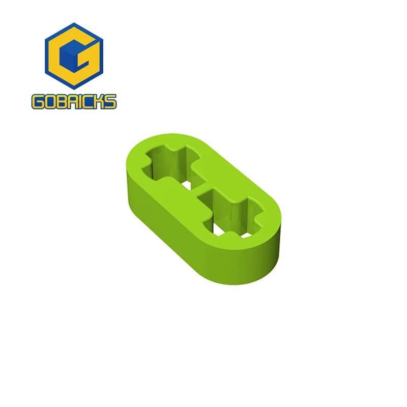 Gobricks MOC يجمع الجسيمات 41677 44862 شعاع رفع عالي التقنية 1 × 2 مكعبات بناء رقيقة للأطفال ألعاب احتياطية تعليمية ذاتية الصنع