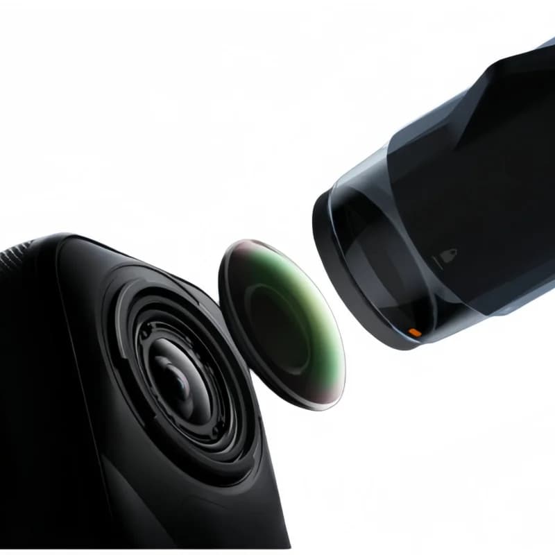 مجموعة عدسة استبدال Insta360 X5 عدسة واحدة بصرية HD استبدال ملحقة رسمية - 6