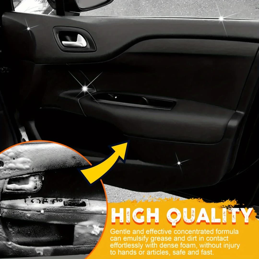 1or3PCS Multi-Functional Foam Cleaner Set: Wash for Automotive Interior Upholstery Plastic Instrument Panel Steering Wheel parts - 6