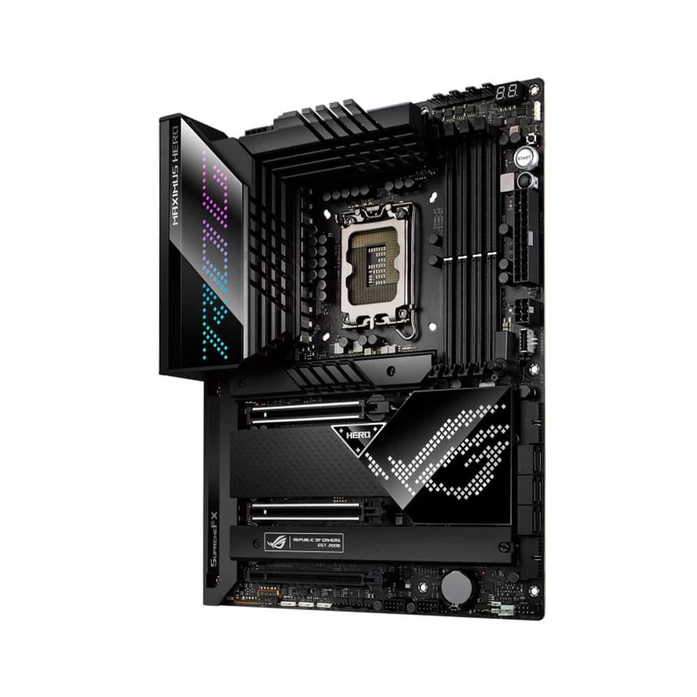 لوحة أم ASUS ROG MAXIMUS Z690 HERO بدعم DDR5، مقبس LGA 1700، متوافقة مع I9-13900K وI7-12700K وI5-12600K، لوحة رئيسية لألعاب الفيديو - 5