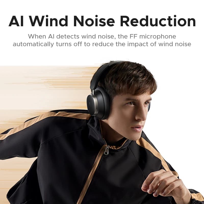 UGREEN Studio Pro 48dB ANC Wireless Headphones Over Ear Bluetooth Earphones Active Noise Cancellation Hi-Res LDAC 120h Playtime - 6