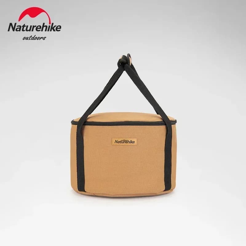 منظم أدوات طهي تخييم من Naturehike، حقيبة تخزين كبيرة متعددة الاستخدامات لمستلزمات التخييم والنزهات