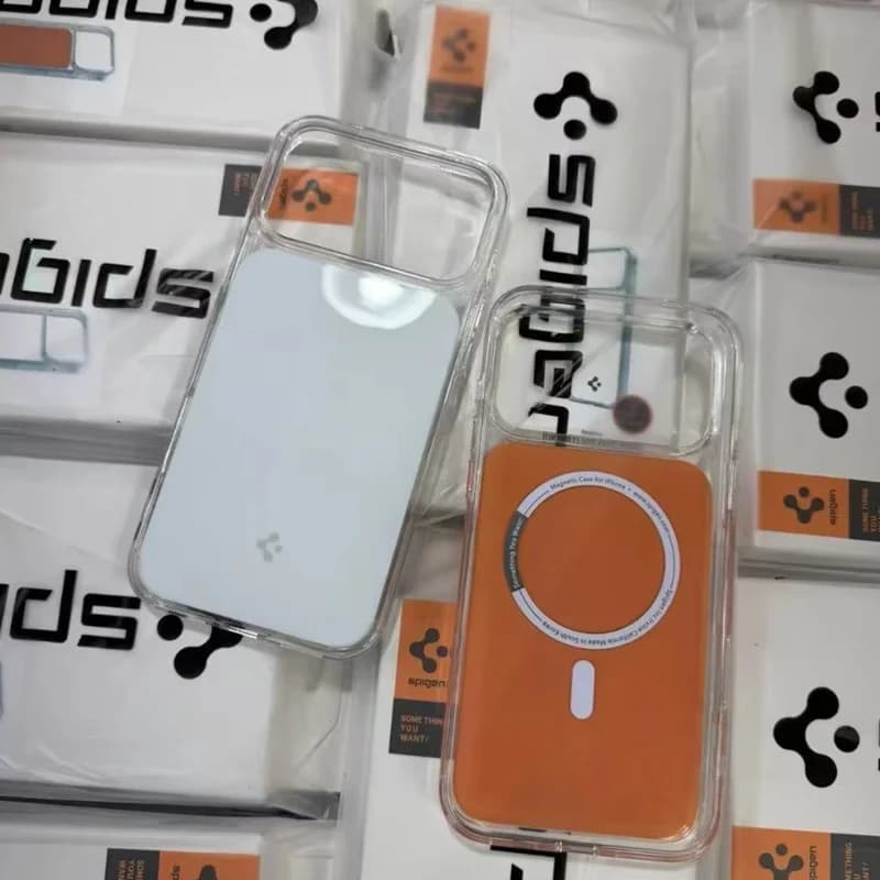 غطاء Spigen ULTRA HYBRID MAG شفاف مضاد للسقوط مغناطيسي حماية لـ iPhone 17 Pro Max غطاء لـ Apple Magsafe - 3
