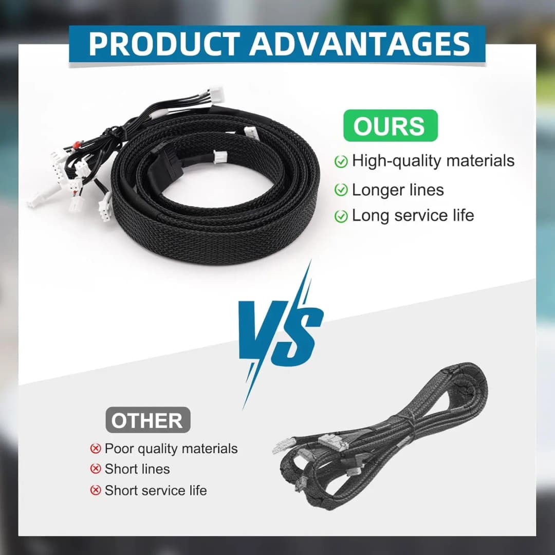 Creality Sprite extruded modified version -long cable Extruder Extenaion Cables Assembly Kit  Ender-3，Ender3 Max Neo, V2 NEO - 5