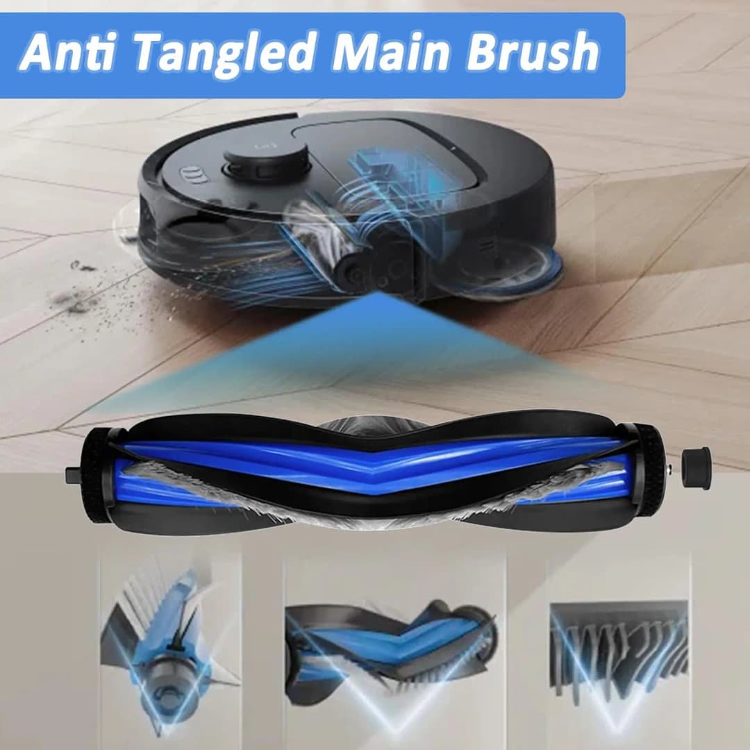 Ecovacs Debot N30 Omni / N30 Pro Omni Robot Vacuum Replacement Part Accessory Main Side Brush Hepa Filter Mop Dust Bag - 2