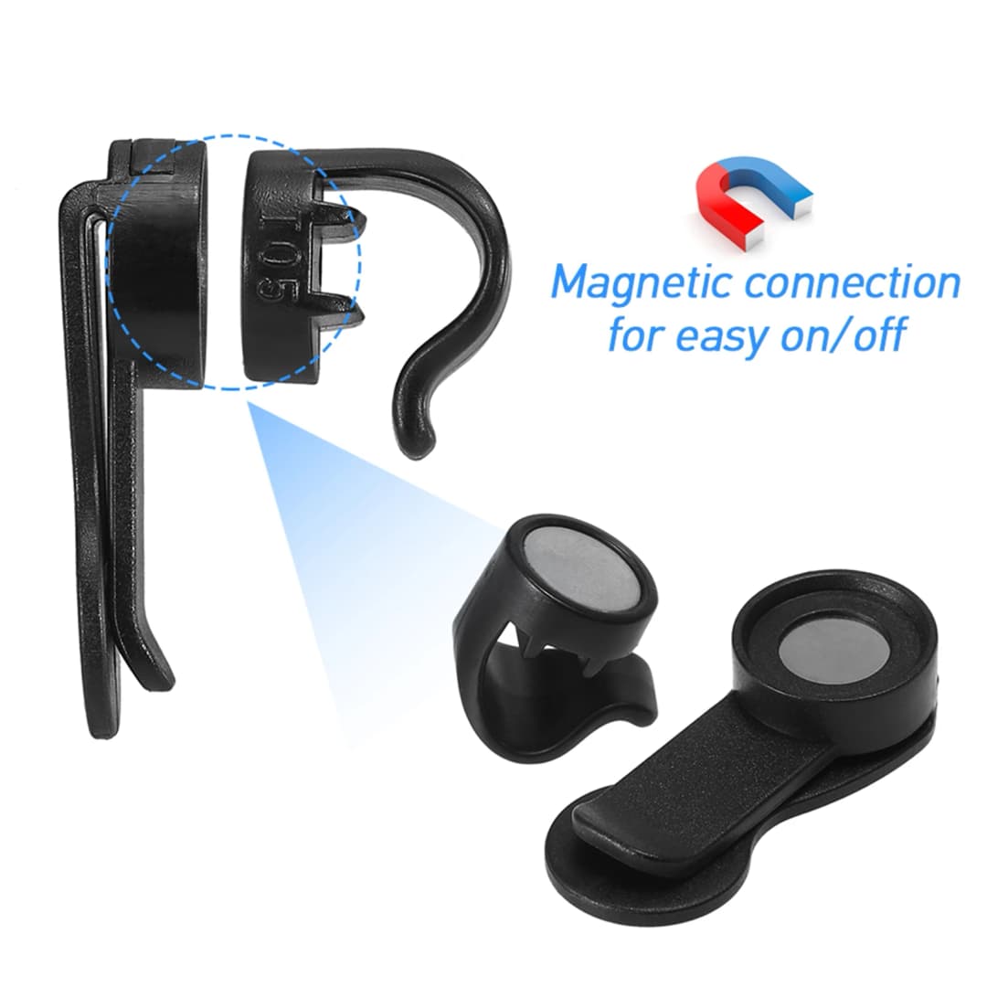 Magnetic Tube Clamp Water Bag Hose Clamp Removable Water Bag Pack Retainer Magnetic Hose Holder Water Bag Hose Fixing Device - 3
