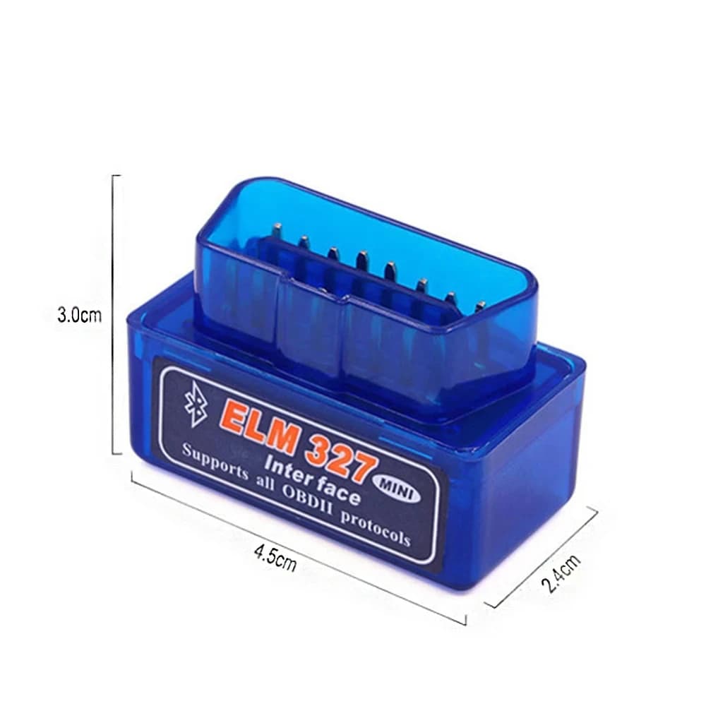 واجهة 16 PIN V2.1 ELM327 OBD2 قارئ الرموز المصغرة أداة مسح السيارة لأندرويد أداة التشخيص OBDII OBD 2 - 5