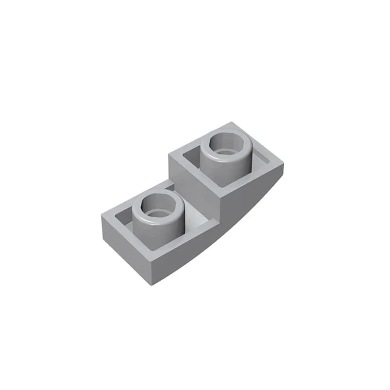 MOC 10 قطع 24201 1x2 منحني مقلوب بناء كتل عدة الطوب المنحدر الجسيم التعليمية ديي اللعب أطفال عيد ميلاد طفل هدايا - 4
