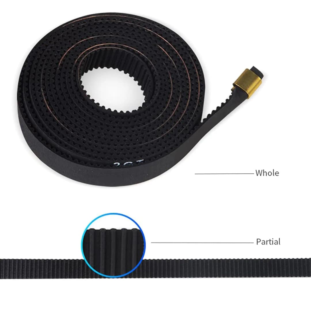 مجموعة حزام متزامن لمحور X + Y من كرياليتي Ender 3 V3 KE، مع حزام توقيت حلقي، متوافق مع Ender 3 V3 KE/Ender 3 V3 SE - 3