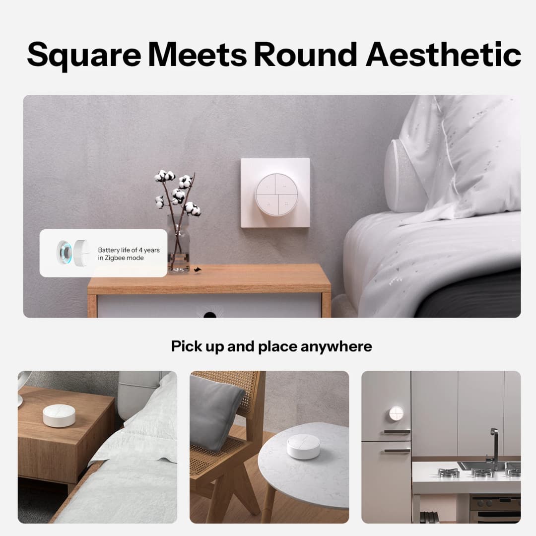 SONOFF Orb 4-In-1 سلسلة Fusion زر مشهد ذكي Zigbee تشغيل مشهد بلمسة واحدة متوافق مع Zigbee وeWeLink بروتوكول ثنائي - 2