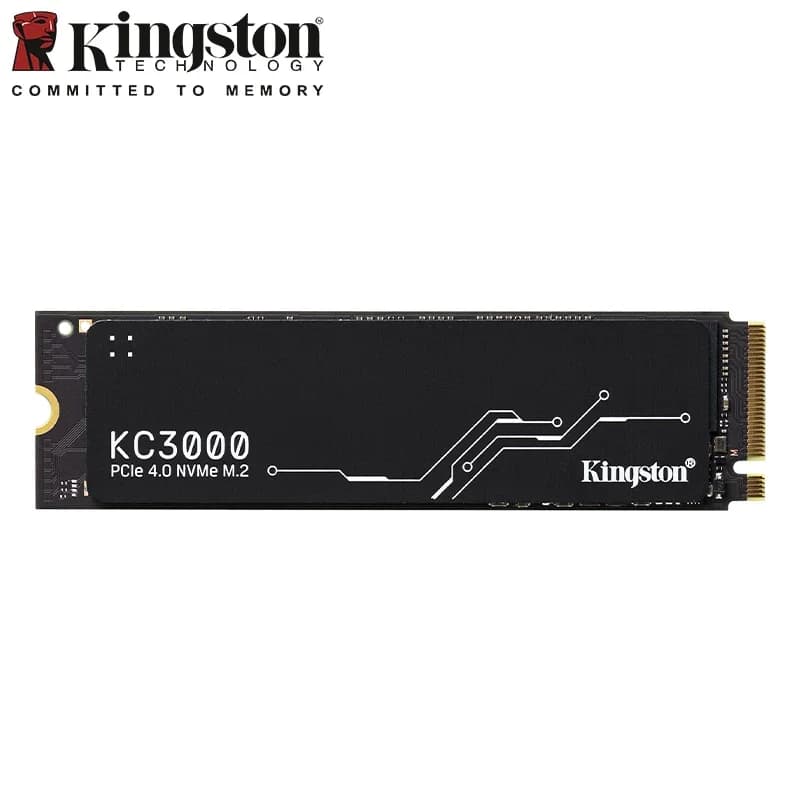 كينجستون KC3000 1 تيرا بايت 2 تيرا بايت بي سي اي اي 4.0 ان في ام اي ام.2 اس اس دي تخزين لسطح المكتب وأجهزة الكمبيوتر المحمولة