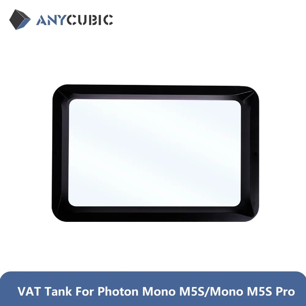 خزان راتنج ANYCUBIC ملحق طابعة ثلاثية الأبعاد لطابعات Photon Mono M5s و Photon Mono M5S Pro LCD ثلاثية الأبعاد