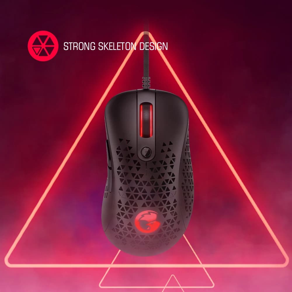 GameSir GM500 Wired Gaming Mouse Super Lightweight PC Mouse with PMW33600 optical sensor 12000 DPI - 2