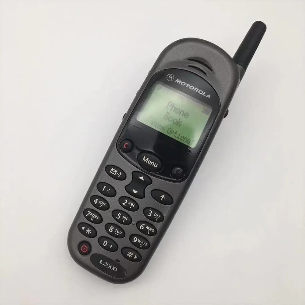 Motorola L2000  Refurbished-Original L2000 Detachable Battery 1000mAh Cell Phone Wholesale Free shipping Only Support English - 3