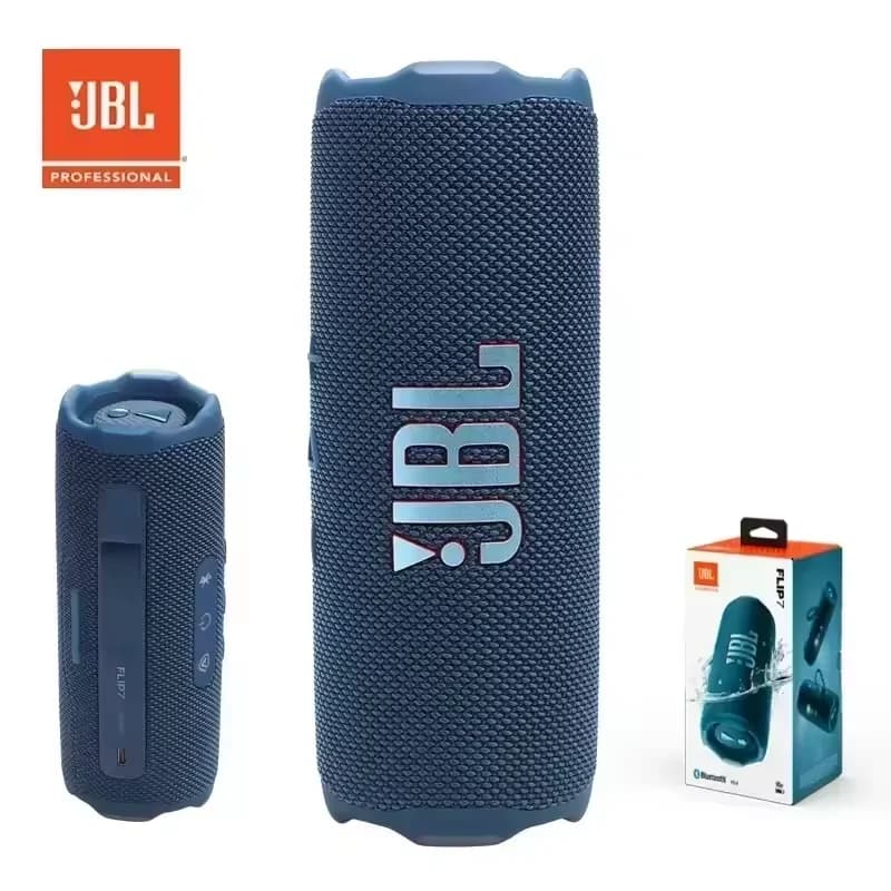 سماعة بلوتوث JBL Flip 7 مقاومة للماء - نظام صوت ستيريو صغير عالي الدقة مع باس قوي IP68 محمولة لاسلكية - 3