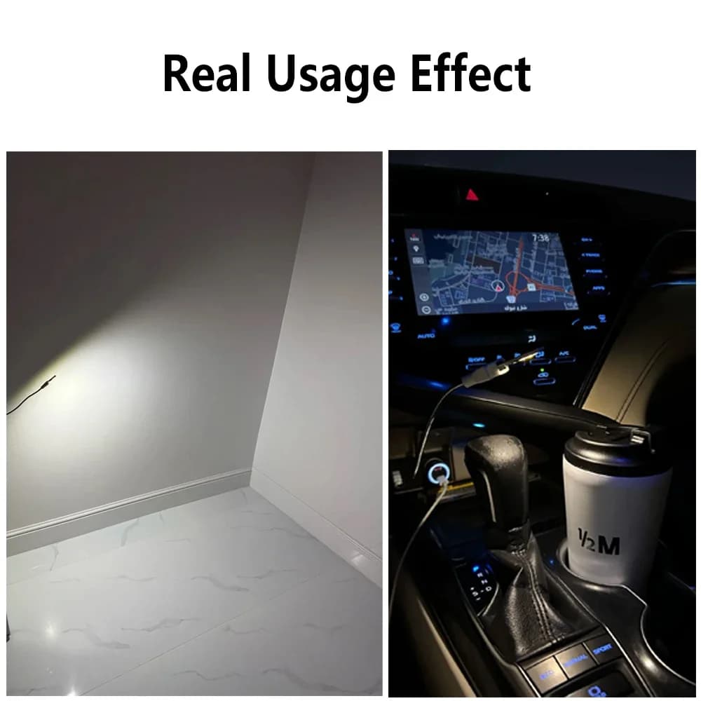 10/5/1PCS Mini 5730 USB 6 LED Light 5V Touch Sensor Dimmable Night Light for Power Bank Computer Laptop Book Reading Table Lamp - 6
