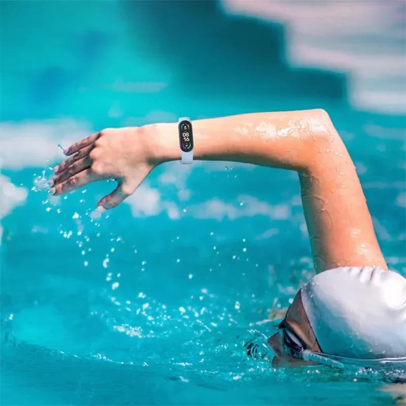أساور ساعة لجهاز Xiaomi Mi Band 7 6 5 4 3 سوار معصم جديد من السيليكون سوار رياضي إكسسوارات ساعة ذكية Mi Band 7 6 5 - 6