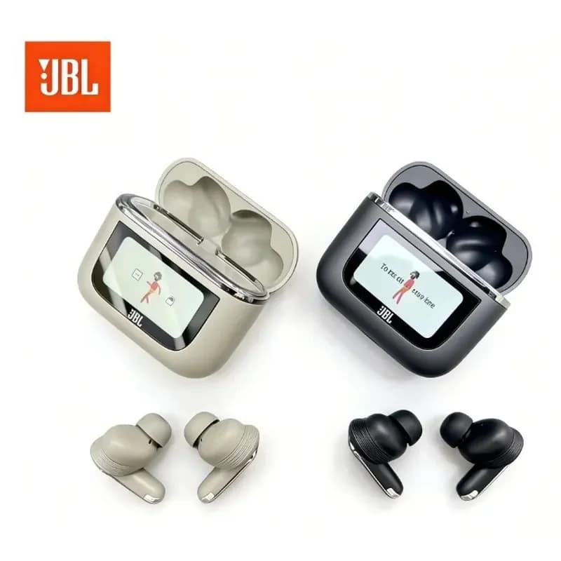 سماعات أذن بلوتوث لاسلكية JBL Tour Pro 2 مع علبة ذكية مزودة بإضاءة LED، إلغاء ضوضاء نشط، سماعات ستيريو لاسلكية حقيقية - 3