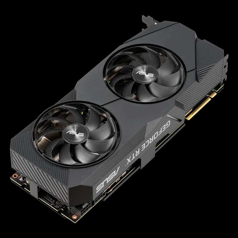 بطاقة رسومات ASUS GeForce RTX 2080 Super Overclocked 8G GDDR6 مروحة مزدوجة إصدار EVO V2 جاهزة للواقع الافتراضي HDMI DisplayPort 1.4 - 6