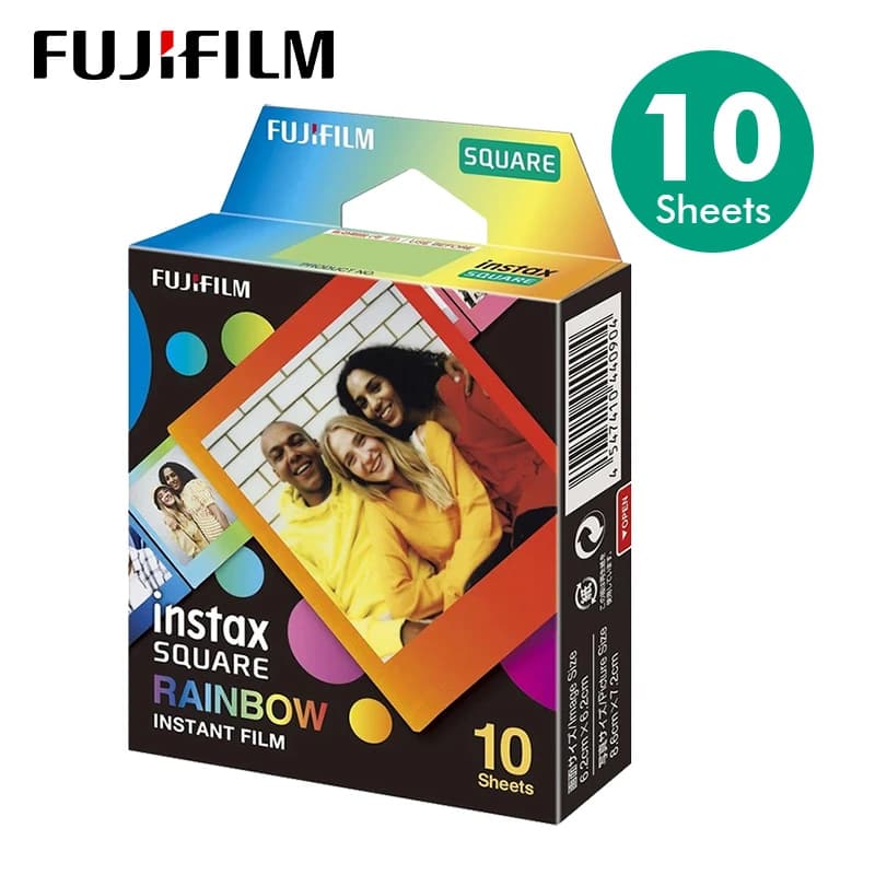 Fujifilm Instax SQUARE Film White/Rainbow/B&W Edge Photo Paper For Fuji Instax SQ6 SQ10 SQ20 Hybrid Instant Camera Share SP-3 - 5