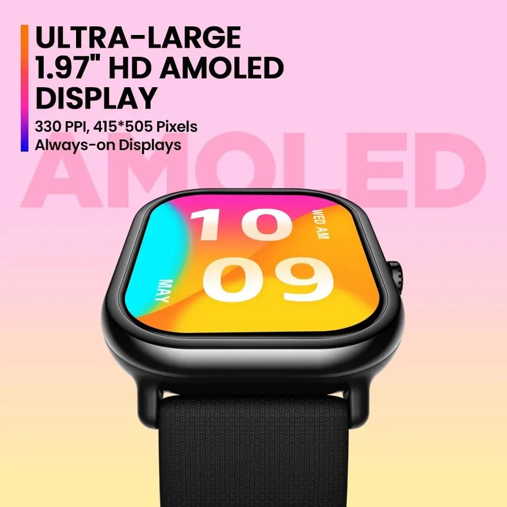 New Zeblaze GTS 3 Pro Voice Calling Smart Watch Ultra-big HD AMOLED Screen Health and Fitness Tracking Smartwatch for Men Women - 2