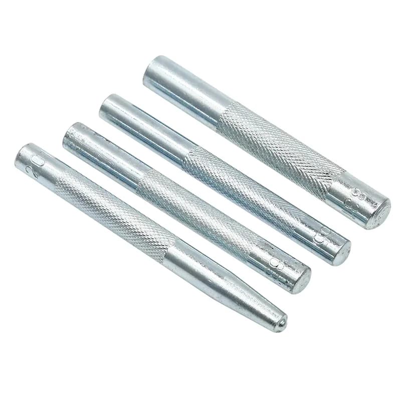 11Pcs Snap Rivet Tool Kit - Fastener Button Installation Set for DIY Leather Crafts & Hand Punching - 6