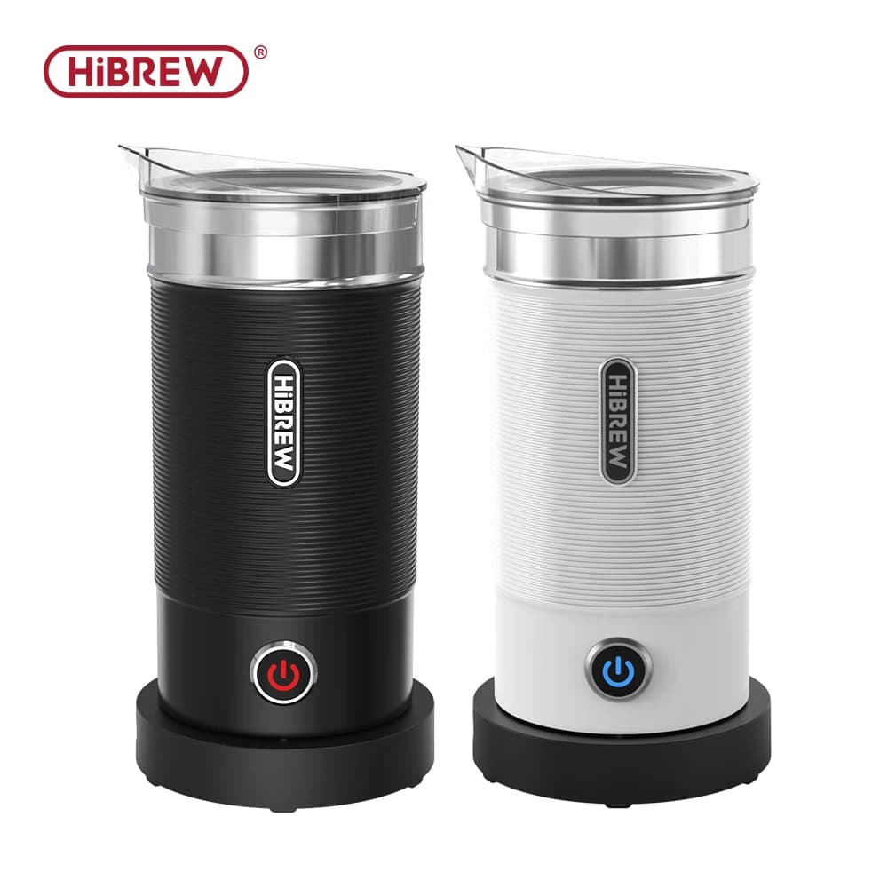 HiBREW خفاقة حليب رغوية خلاط شوكولاتة لاتيه كابتشينو بارد/ساخن سخان حليب أوتوماتيكي بالكامل M1A