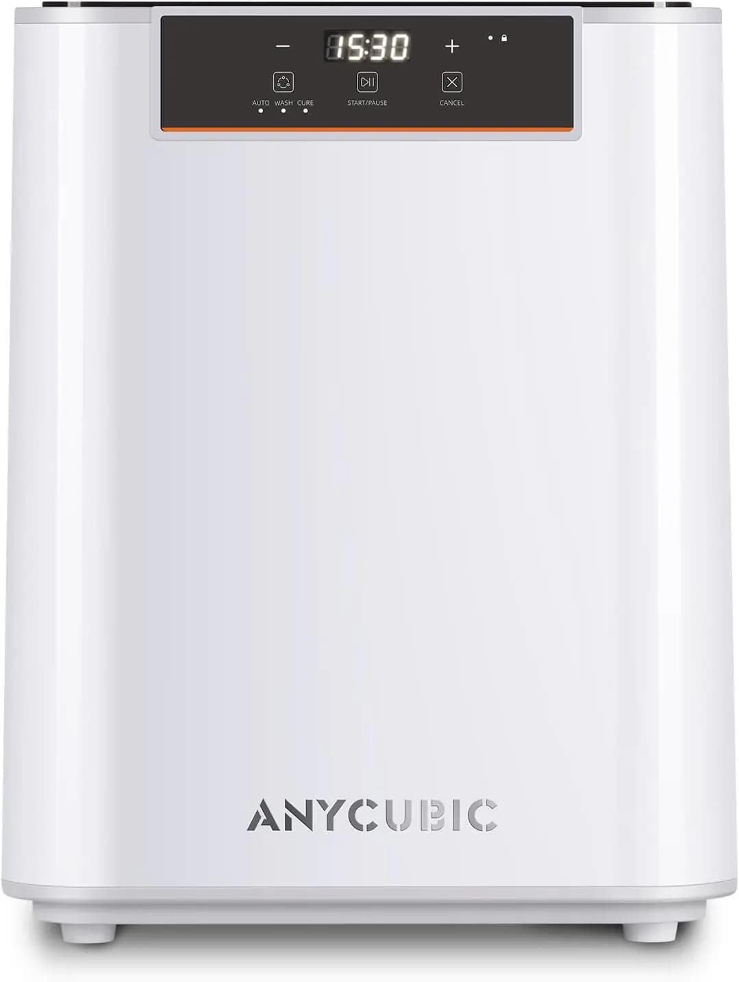 محطة الغسيل والعلاج ANYCUBIC Wash & Cure Max 3.0، سعة 15.1 لتر، كبيرة جدًا لطابعات الراتنج ثلاثية الأبعاد، جهاز غسيل وعلاج متعدد الوظائف