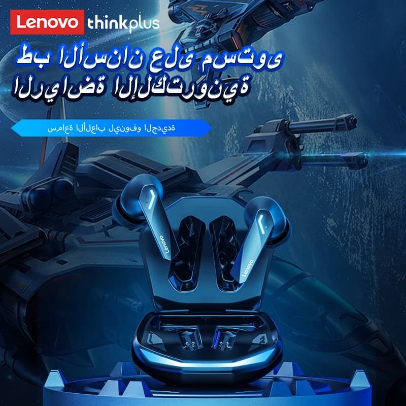 Original Lenovo GM2 Pro Gaming Earphone Bluetooth Wireless Dual Mode Earbuds Low Latency Headphones HD Call Headset With Mic New - 3