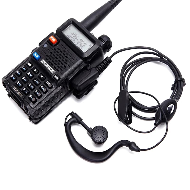 2 دبوس اسلكية تخاطب سماعة سماعة K-التوصيل السلكية اتجاهين هام راديو سماعة ل Baofeng BF-888S UV5R اسلكية تخاطب 992 سماعة - 2