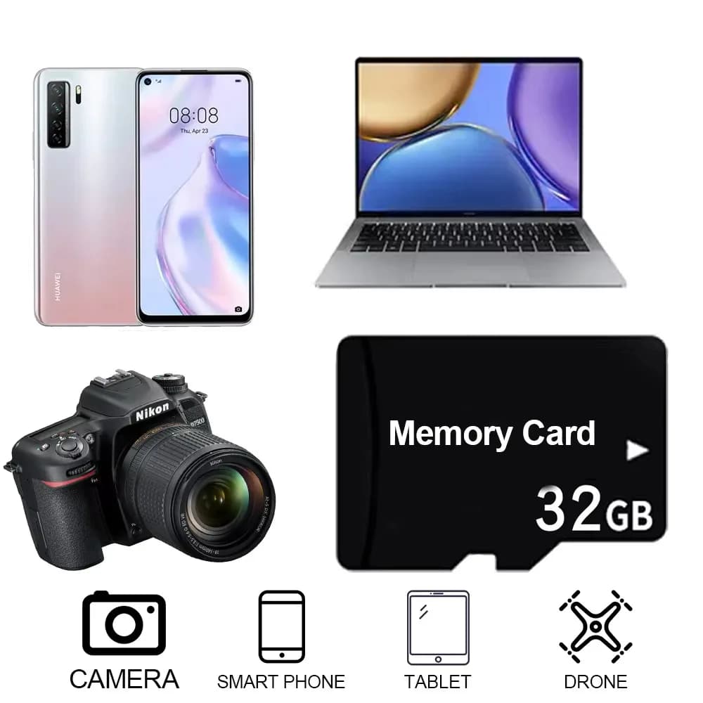 بطاقة ذاكرة Mini TF SD عالية السرعة 10 قطع 128GB 64GB 32GB 16GB 8GB بطاقة فلاش TF SD - 5